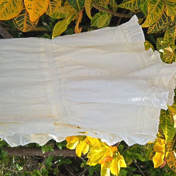 Free People Feelin' Fancy Strapless Cotton Romper - Picture 6 of 9